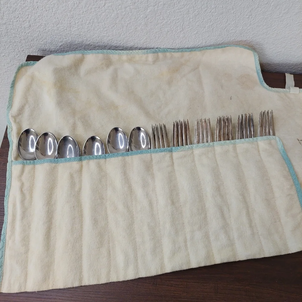 Vintage NSC EPNS Forks And‎ Swendia Stainless Spoon
